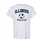 Illinois Fighting Illini Soccer White T-Shirt