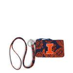 Illinois Fighting Illini Vera Bradley Zip ID Lanyard