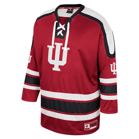 Indiana Hoosiers Men's Red Hockey Jersey