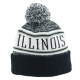 Illinois Fighting Illini Puff Beanie