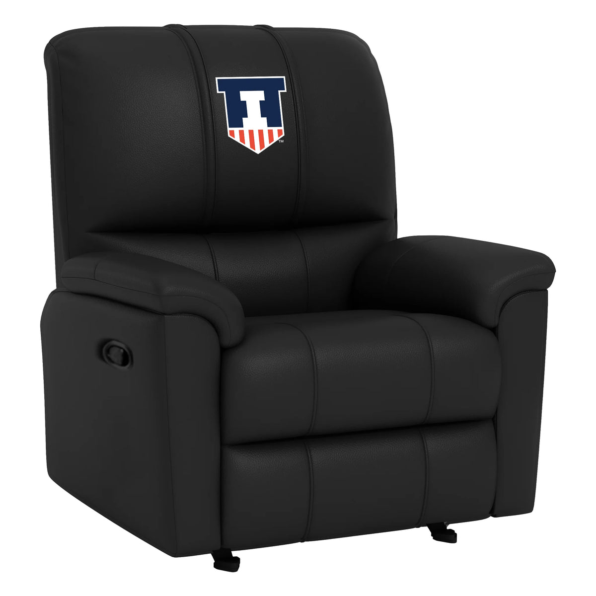 Rocker Recliner with Illinois Athletics Shield Logo – Gameday Spirit ...