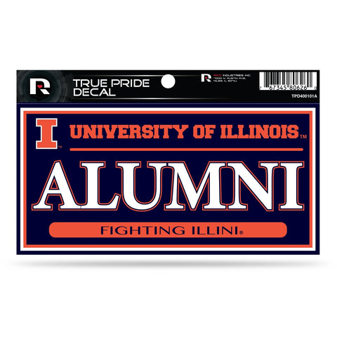 Illinois Fighting Illini Alumni Decal