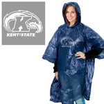KSU Golden Flashes Blue Rain Poncho