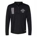 Ohio Bobcats Men's Adidas Round Logo Quarter-Zip
