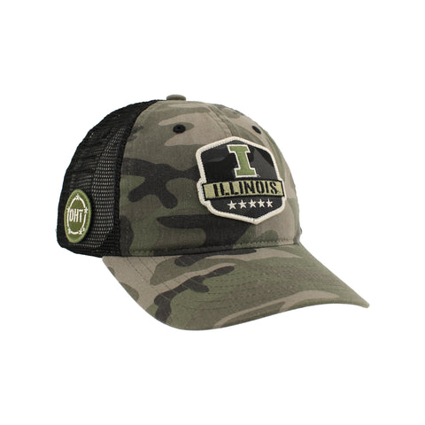 Illinois Fighting Illini OHT Camo Snapback Hat