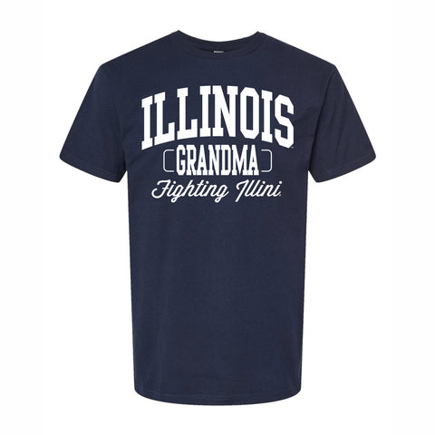 Illinois Fighting Illini Grandma Banner T-Shirt