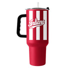 Indiana Hoosiers 40oz Striped Drink Tumbler