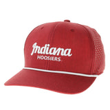 Indiana Hoosiers Legacy Red &amp; White Rope Hat