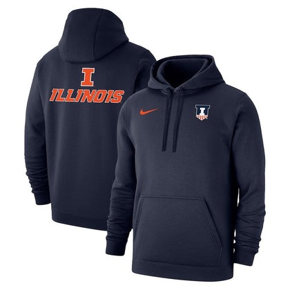 Illinois Fighting Illini Nike College Fleece Hoodie