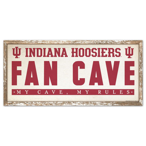Indiana Hoosiers Fan Cave Sign