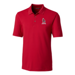 BSU Cardinals Men's Cutter &amp; Buck Forge Stretch Red Polo
