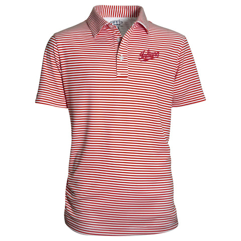 Indiana Hoosiers Youth Striped Polo