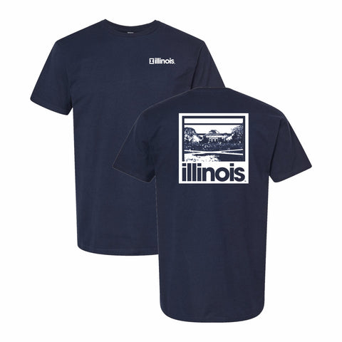 Illinois Fighting Illini Landmark T-Shirt