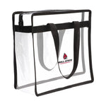 BSU Cardinals Logo Clear Tote