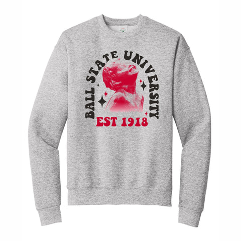 BSU Cardinals Men's Gameday Gear Frog Baby Crew