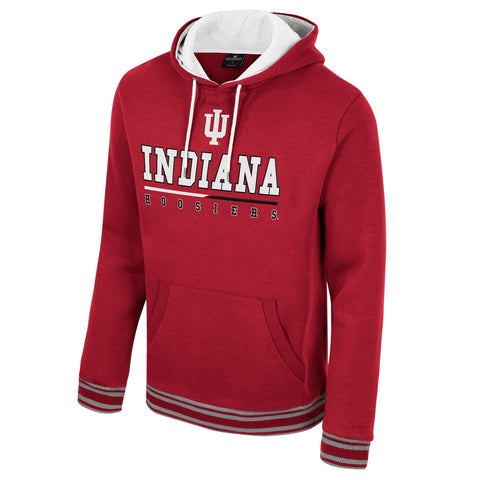 Indiana Hoosiers Men's Block Bar Hoodie