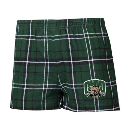 Ohio Bobcats Women's Flannel Shorts