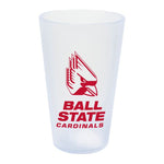 BSU Cardinals Icicle Silicone Pint Glass