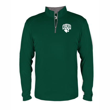 Ohio Bobcats Men's Vintage Logo Quarter-Zip