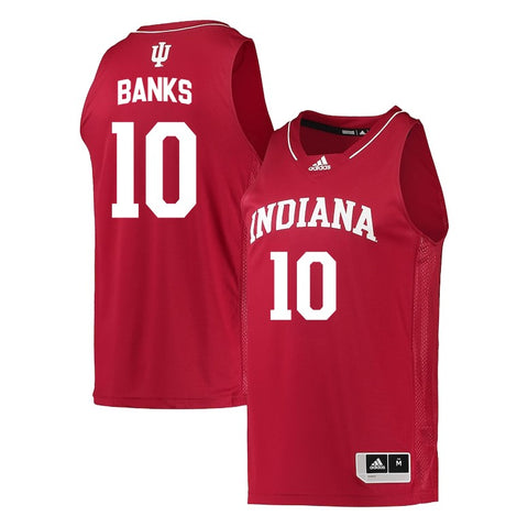 Kaleb Banks Adidas Indiana Basketball Jersey