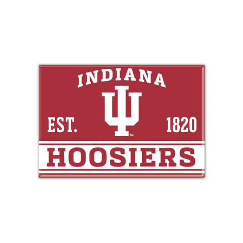 Indiana Hoosiers 2.5" x 3.5" Metal Magnet