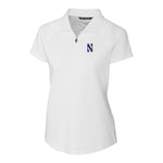 Northwestern Wildcats Women's Cutter &amp; Buck Forge Stretch Polo
