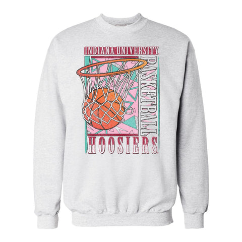 Indiana Hoosiers Men's 90's Retro Basketball Crew