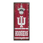 Indiana Hoosiers Bottle Opener Sign
