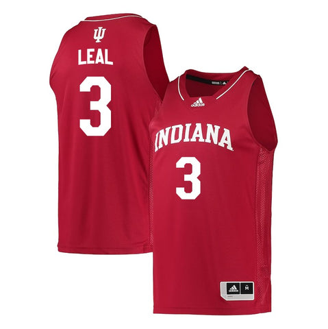 Anthony Leal Adidas Indiana Basketball Jersey
