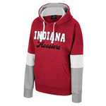 Indiana Hoosiers Women's Color Block Hoodie