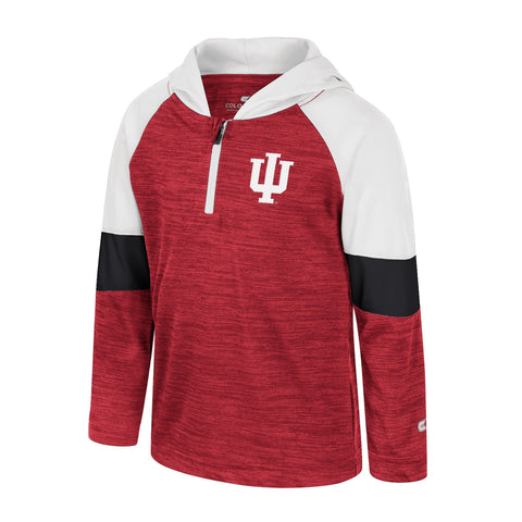 Indiana Hoosiers Toddler Quarter-Zip Hoodie