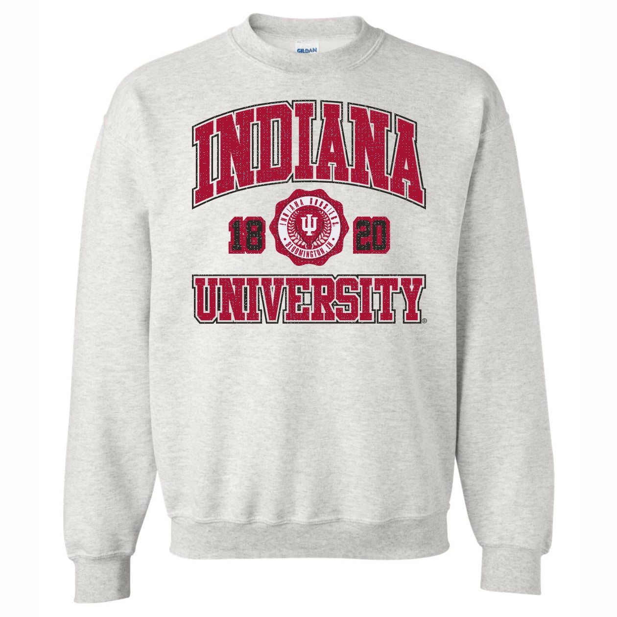 Indiana Hoosiers Men's Vintage Seal Crew