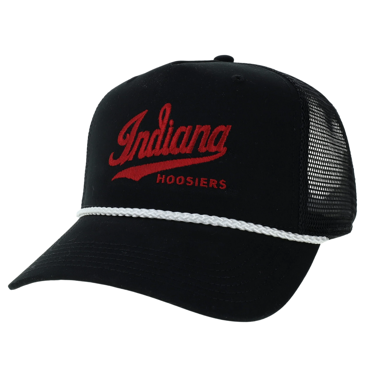 Indiana Roots Hat Indiana Hoosiers Black Rope Hat – Gameday Spirit Fanstore