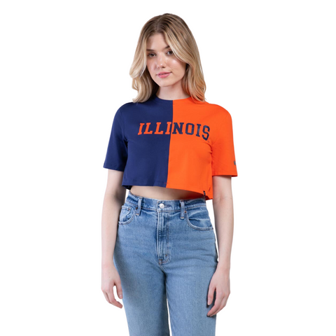 Illinois Fighting Illini Brandy Tee by Hype and Vice