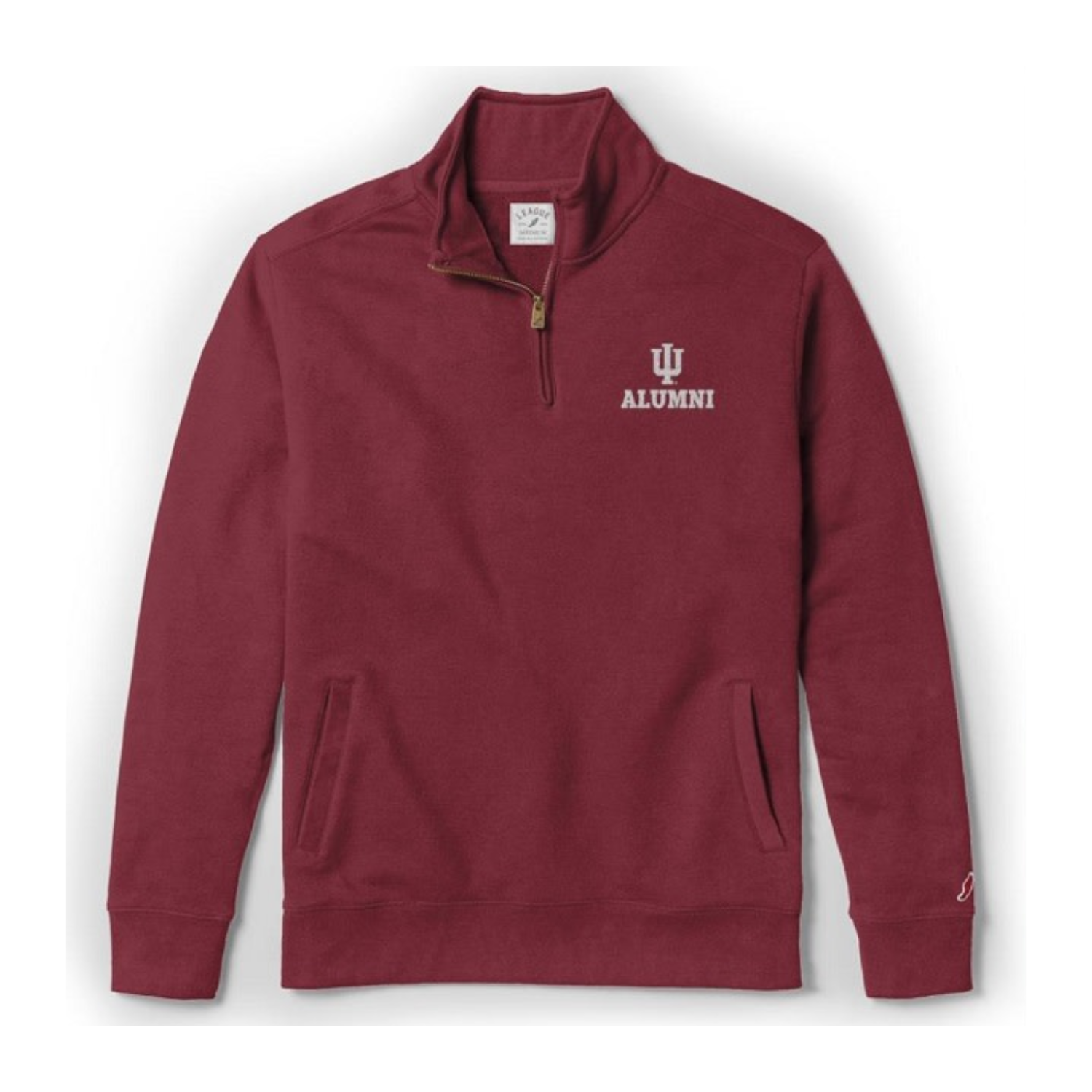Indiana Hoosiers Alumni 1 4 Zip Fleece Pullover