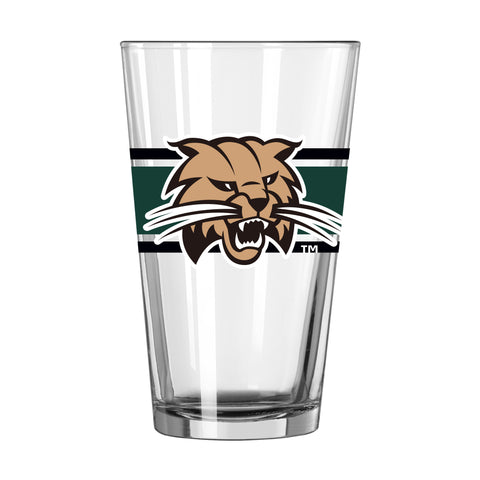Ohio Bobcats Stripe Pint Glass