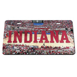 Indiana Hoosiers Assembly Hall License Plate Cover