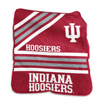 Indiana Hoosiers Raschel Throw Blanket