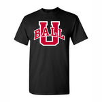 Ball State Cardinals Ball U Black T-shirt