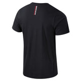 Indiana Hoosiers Men's Black Stripe Short-Sleeve T-Shirt