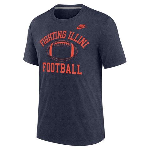 Illinois Fighting Illini Men's Nike Football T-Shirt