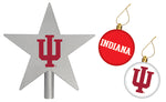 Indiana Hoosiers Tree Topper &amp; Ornament Pack