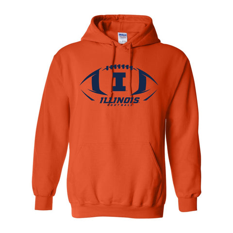 Illinois Fighting Illini Football Graphic 2023 Hoodie