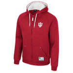 Indiana Hoosiers Men's Red Full-Zip Hoodie