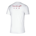 Coach Knight Adidas Shooting Short-Sleeve White T-Shirt