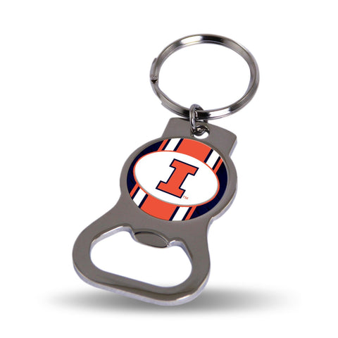Illinois Fighting Illini Block I Logo Keychain