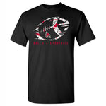 BSU Cardinals Abstract Football T-Shirt
