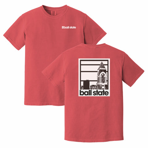 BSU Cardinals Bell Tower T-Shirt