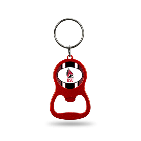 BSU Cardinals Bottle Opener Keychain