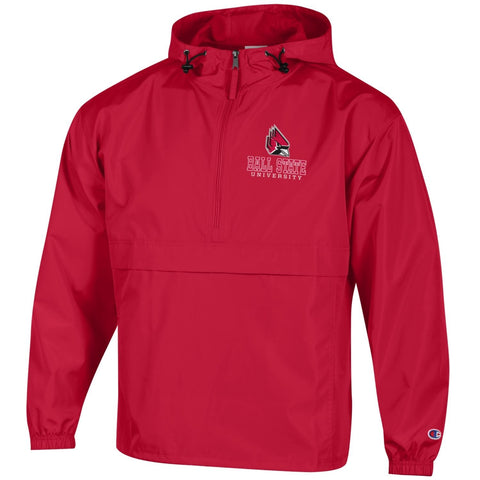 BSU Cardinals Champion Red Pack-N-Go Jacket